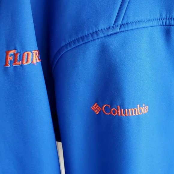 Columbia University Of Florida Gators Softshell omnishield Full Zip  Jacket Med - Picture 3 of 11